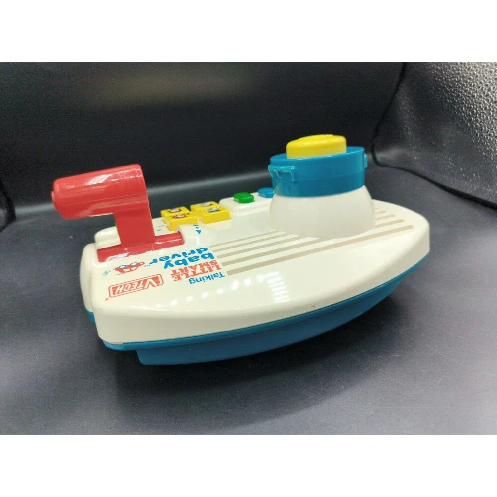 Vtg V-Tech Talking Little Smart Baby Driver Tested Works